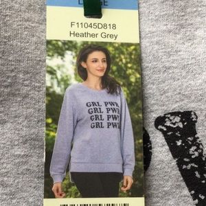 NWT GRL PWR Sweatshirt